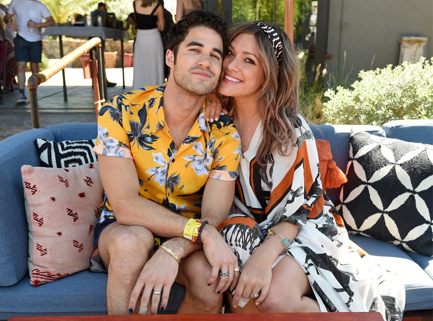 Darren Criss, Mia Swier, Coachella 2019